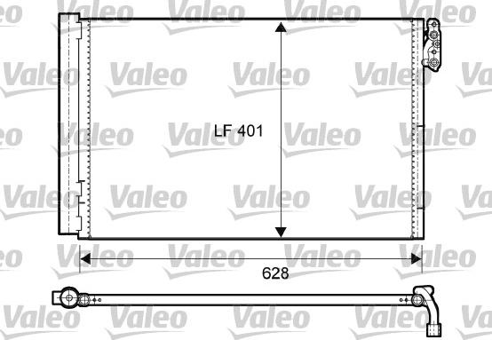 Valeo 814011 - Lauhdutin, ilmastointilaite inparts.fi