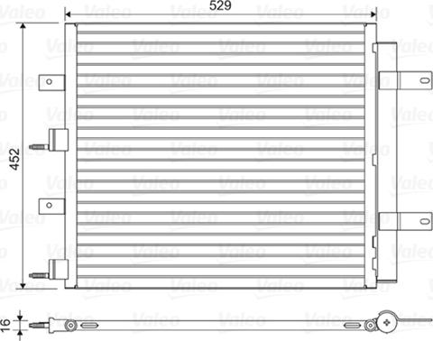 Valeo 814196 - Lauhdutin, ilmastointilaite inparts.fi