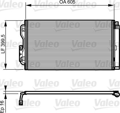 Valeo 814191 - Lauhdutin, ilmastointilaite inparts.fi