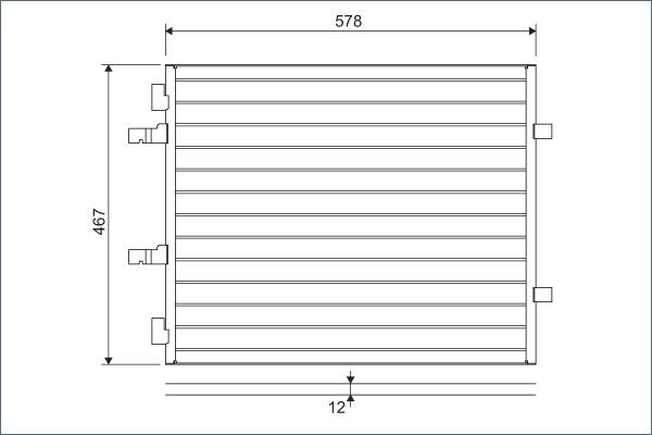 Valeo 814172 - Lauhdutin, ilmastointilaite inparts.fi