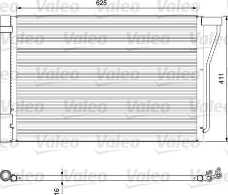 Valeo 814388 - Lauhdutin, ilmastointilaite inparts.fi