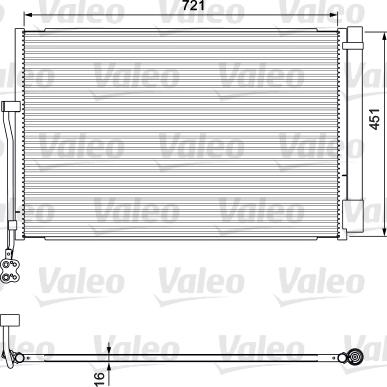 Valeo 814379 - Lauhdutin, ilmastointilaite inparts.fi