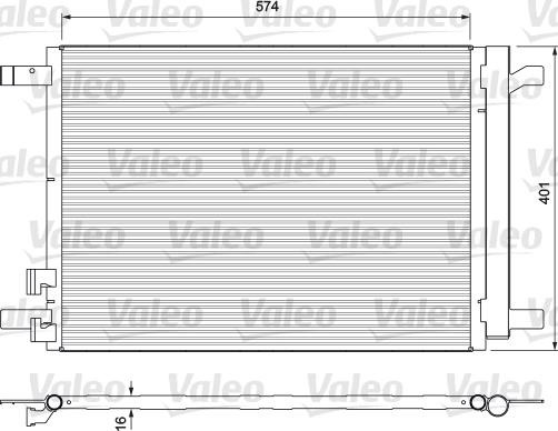 Valeo 814375 - Lauhdutin, ilmastointilaite inparts.fi