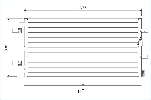 Valeo 814370 - Lauhdutin, ilmastointilaite inparts.fi