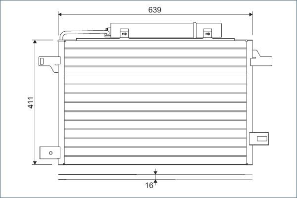 Valeo 814249 - Lauhdutin, ilmastointilaite inparts.fi