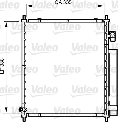 Valeo 814241 - Lauhdutin, ilmastointilaite inparts.fi