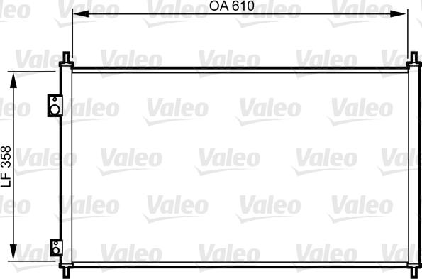 Valeo 814243 - Lauhdutin, ilmastointilaite inparts.fi