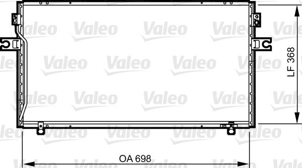 Valeo 814256 - Lauhdutin, ilmastointilaite inparts.fi