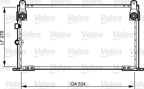 Valeo 814269 - Lauhdutin, ilmastointilaite inparts.fi