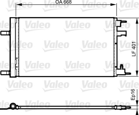 Valeo 814202 - Lauhdutin, ilmastointilaite inparts.fi