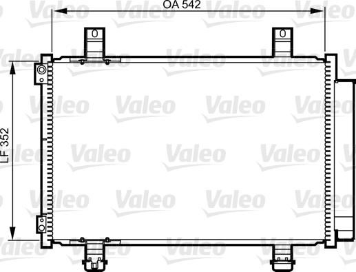 Valeo 814219 - Lauhdutin, ilmastointilaite inparts.fi