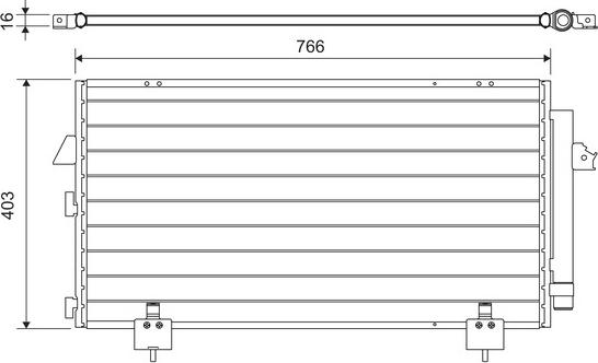 Valeo 814218 - Lauhdutin, ilmastointilaite inparts.fi