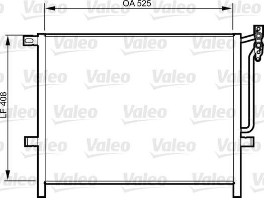 Valeo 814287 - Lauhdutin, ilmastointilaite inparts.fi