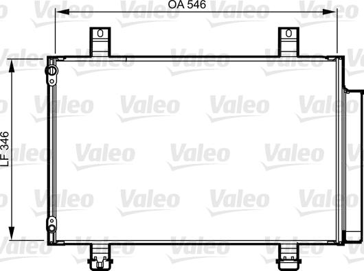 Valeo 814237 - Lauhdutin, ilmastointilaite inparts.fi