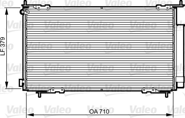 Valeo 814225 - Lauhdutin, ilmastointilaite inparts.fi