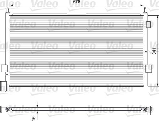 Valeo 815094 - Lauhdutin, ilmastointilaite inparts.fi