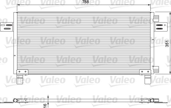 Valeo 815091 - Lauhdutin, ilmastointilaite inparts.fi