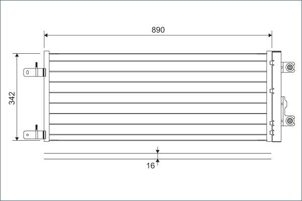 Valeo 815125 - Lauhdutin, ilmastointilaite inparts.fi