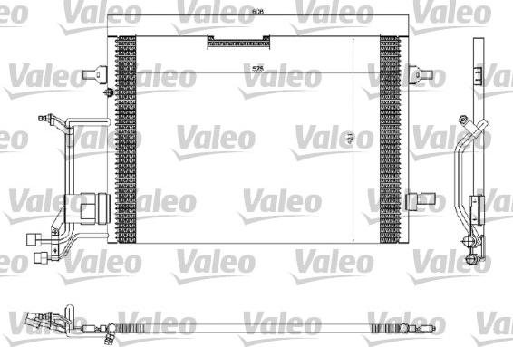 Valeo 816967 - Lauhdutin, ilmastointilaite inparts.fi