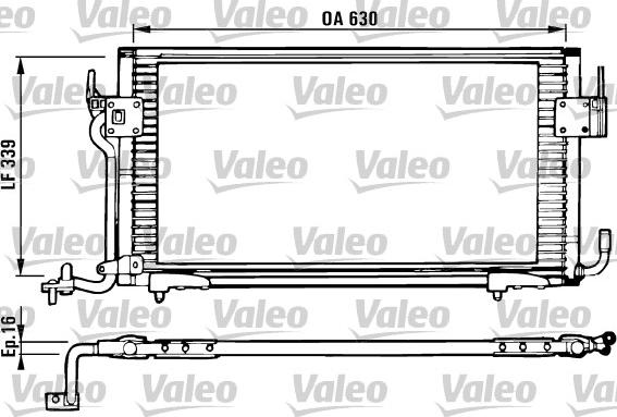 Valeo 816984 - Lauhdutin, ilmastointilaite inparts.fi