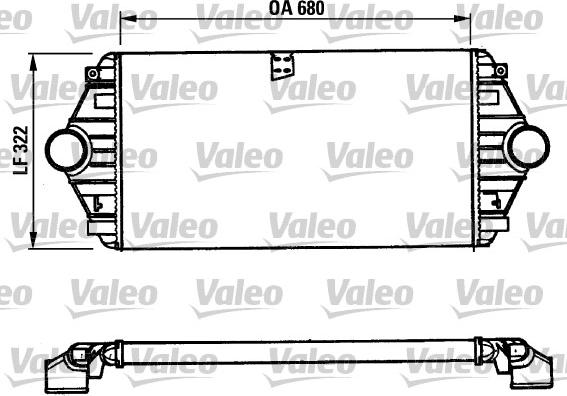 Valeo 816851 - Välijäähdytin inparts.fi