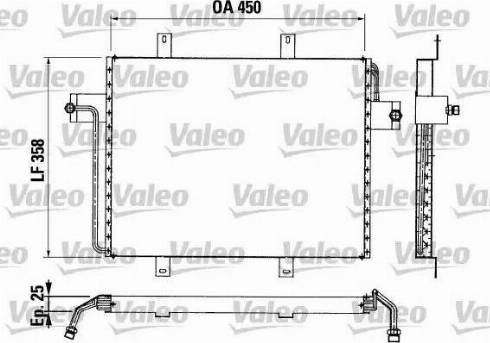 Valeo 816869 - Lauhdutin, ilmastointilaite inparts.fi