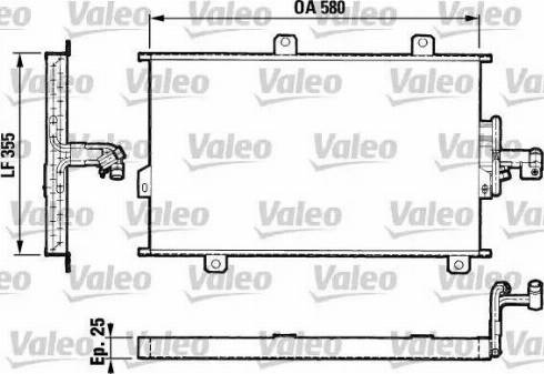 Valeo 816819 - Lauhdutin, ilmastointilaite inparts.fi