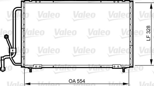 Valeo 816835 - Lauhdutin, ilmastointilaite inparts.fi