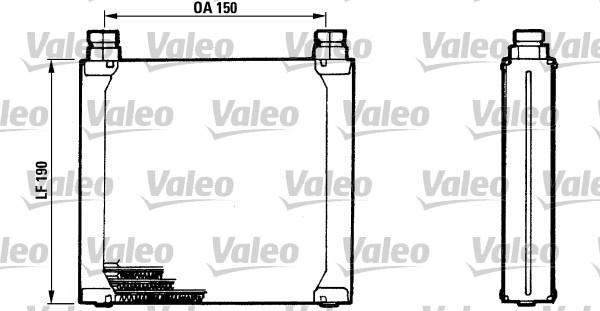 Valeo 816748 - Moottoriöljyn jäähdytin inparts.fi