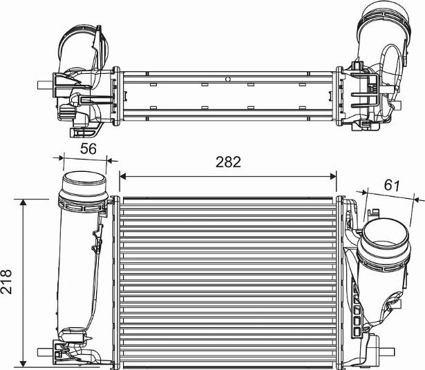 Valeo 816759 - Välijäähdytin inparts.fi