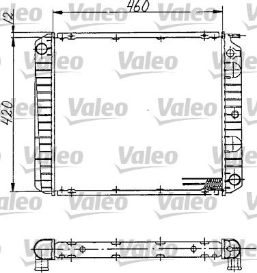 Valeo 810968 - Jäähdytin,moottorin jäähdytys inparts.fi