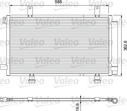 Valeo 810928 - Lauhdutin, ilmastointilaite inparts.fi