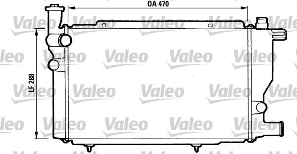 Valeo 810892 - Jäähdytin,moottorin jäähdytys inparts.fi