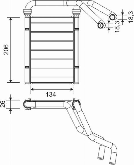 Valeo 811594 - Lämmityslaitteen kenno inparts.fi