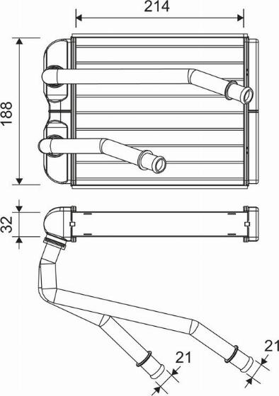 Valeo 811598 - Lämmityslaitteen kenno inparts.fi