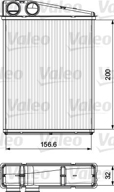 Valeo 811542 - Lämmityslaitteen kenno inparts.fi