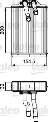 Valeo 811551 - Lämmityslaitteen kenno inparts.fi