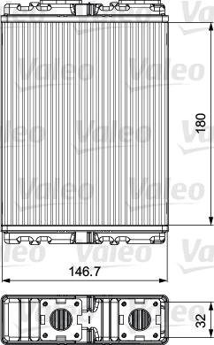 Valeo 811557 - Lämmityslaitteen kenno inparts.fi