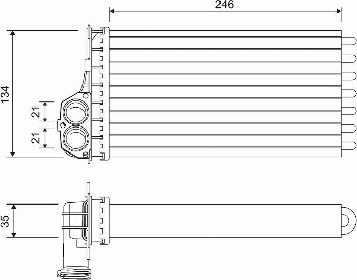 Valeo 811565 - Lämmityslaitteen kenno inparts.fi