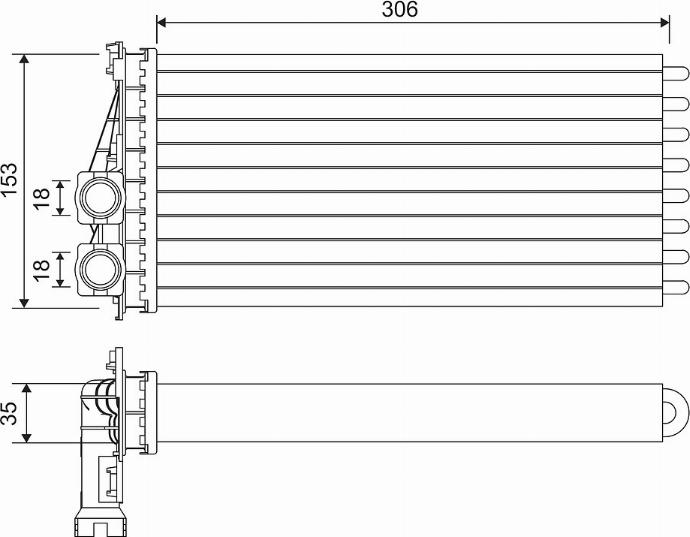 Valeo 811566 - Lämmityslaitteen kenno inparts.fi