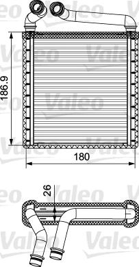 Valeo 811500 - Lämmityslaitteen kenno inparts.fi