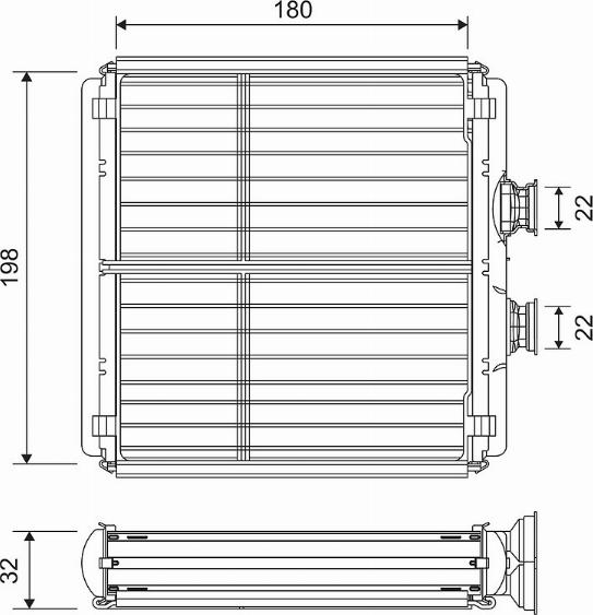 Valeo 811508 - Lämmityslaitteen kenno inparts.fi