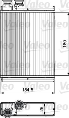 Valeo 811517 - Lämmityslaitteen kenno inparts.fi