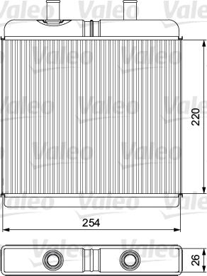 Valeo 811539 - Lämmityslaitteen kenno inparts.fi