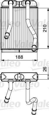 Valeo 811532 - Lämmityslaitteen kenno inparts.fi