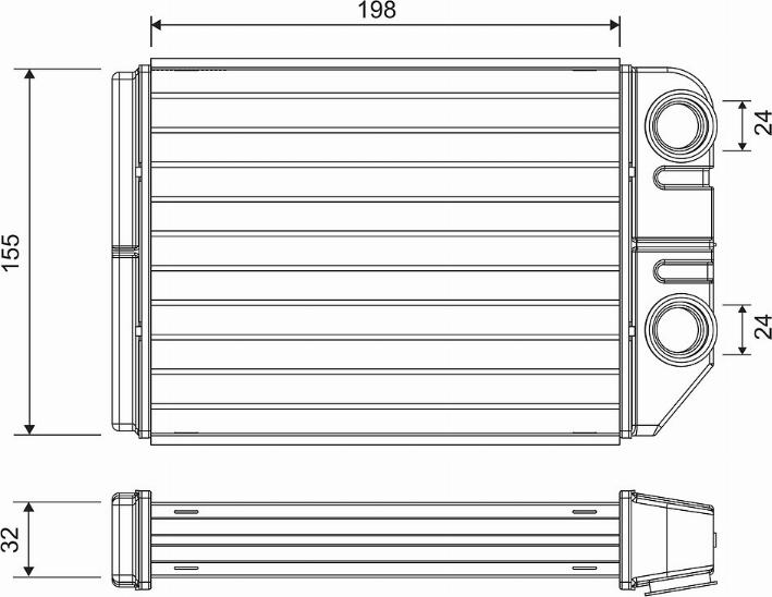 Valeo 811575 - Lämmityslaitteen kenno inparts.fi