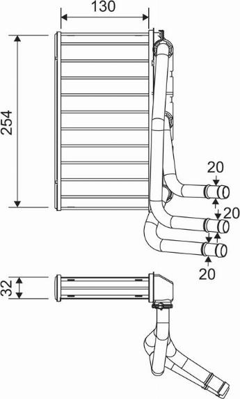 Valeo 811651 - Lämmityslaitteen kenno inparts.fi