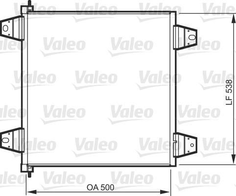 Valeo 818986 - Lauhdutin, ilmastointilaite inparts.fi