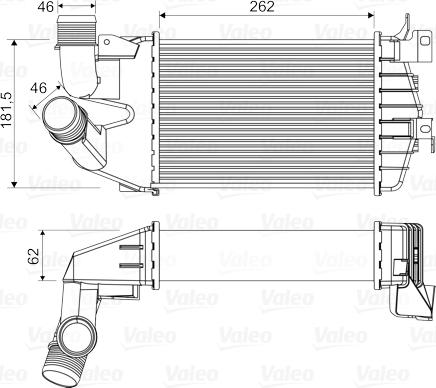 Valeo 818556 - Välijäähdytin inparts.fi