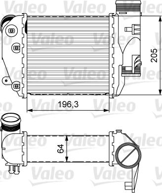 Valeo 818610 - Välijäähdytin inparts.fi